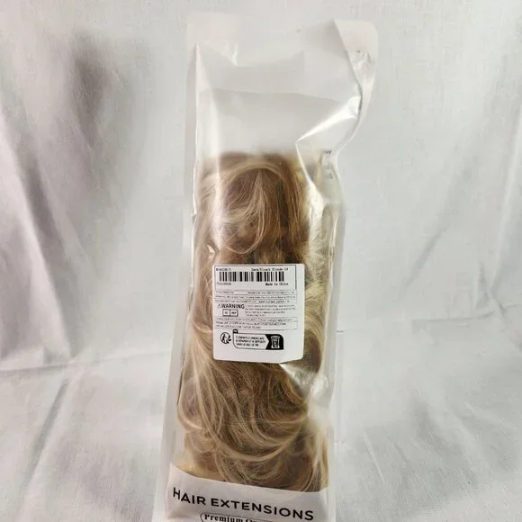 Hair Extension Womens Dark / Bleach Blonde 14 Inches Unbranded NEW Fast Ship - Picture 8 of 8